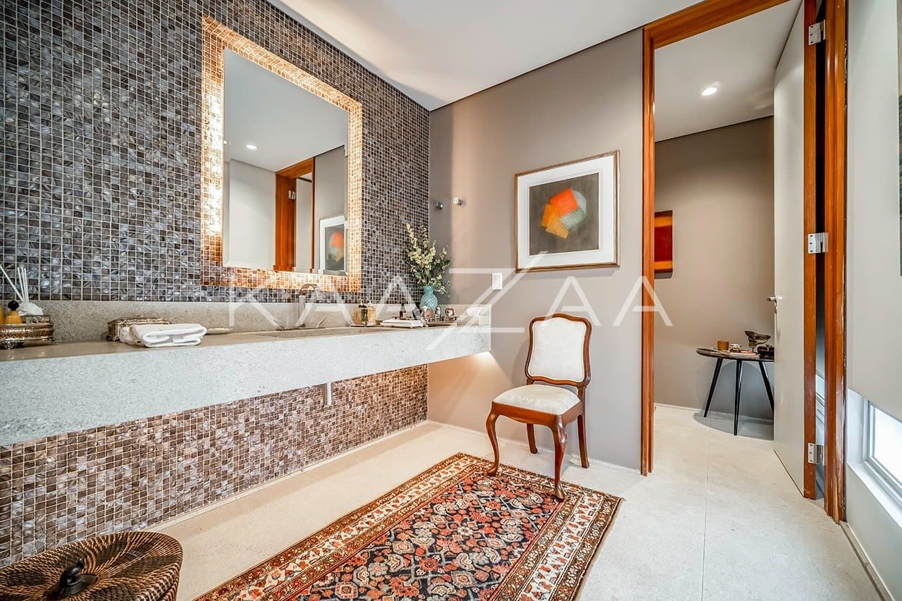 Clima tropical contemporâneo, nesta casa majestosa no Jardim Paulista. - Foto 25