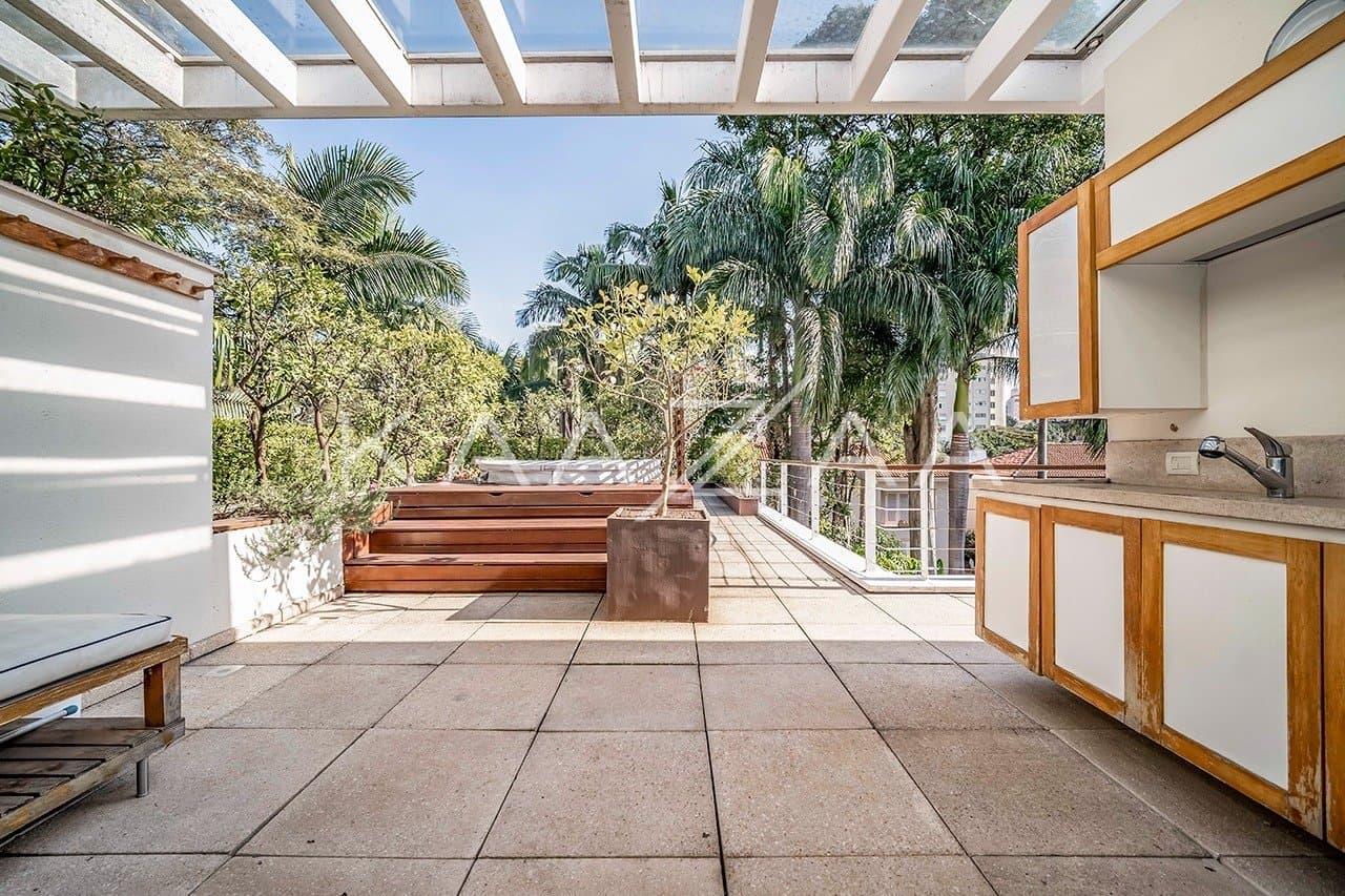 Clima tropical contemporâneo, nesta casa majestosa no Jardim Paulista. - Foto 41