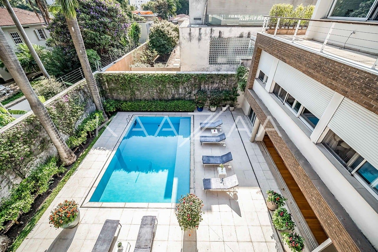 Clima tropical contemporâneo, nesta casa majestosa no Jardim Paulista. - Foto 44