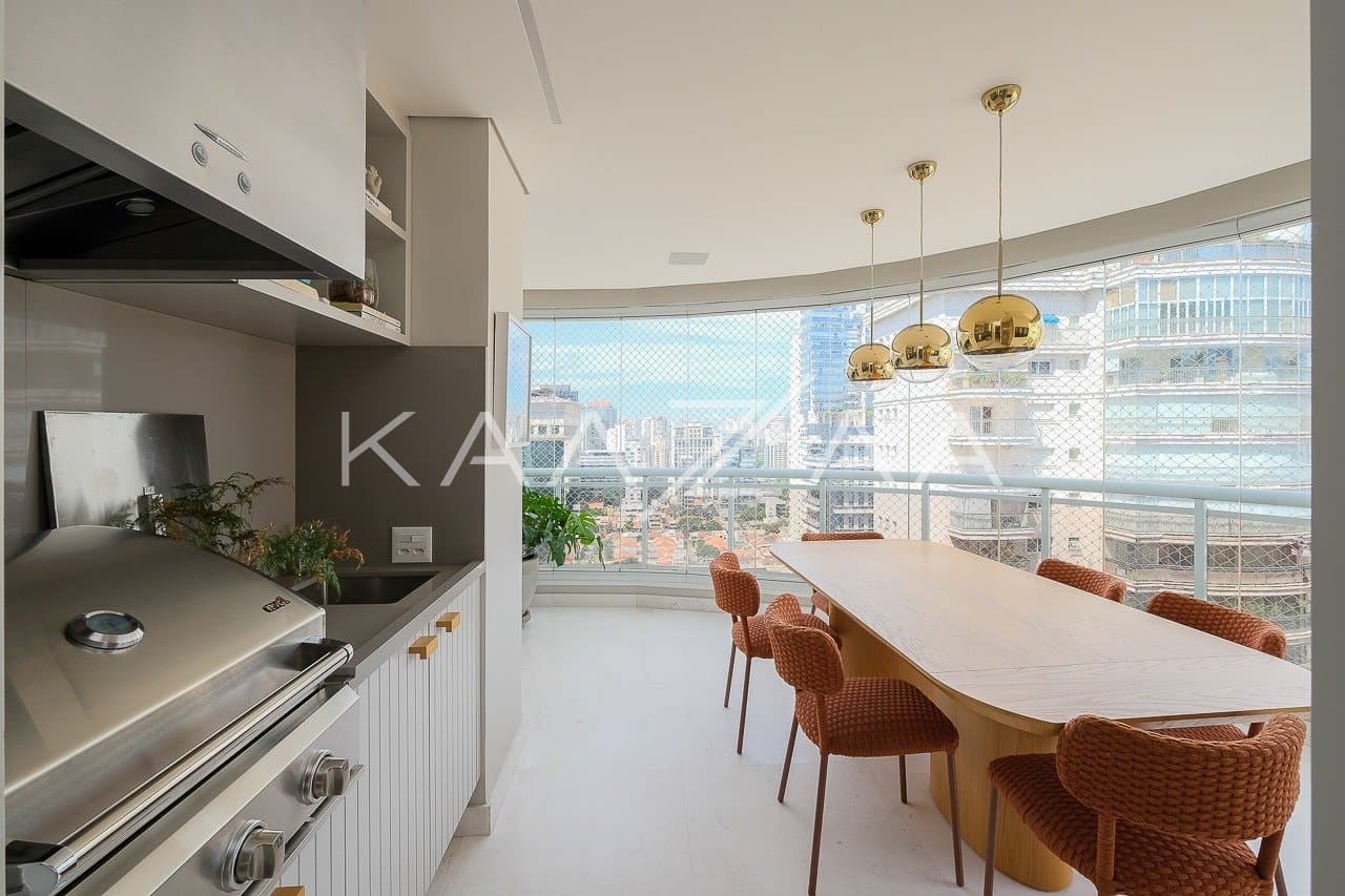 Lindo para quem quer que seja, e maravilhoso para quem curte cozinhar. Apartamento reformado no Itaim. - Foto 9