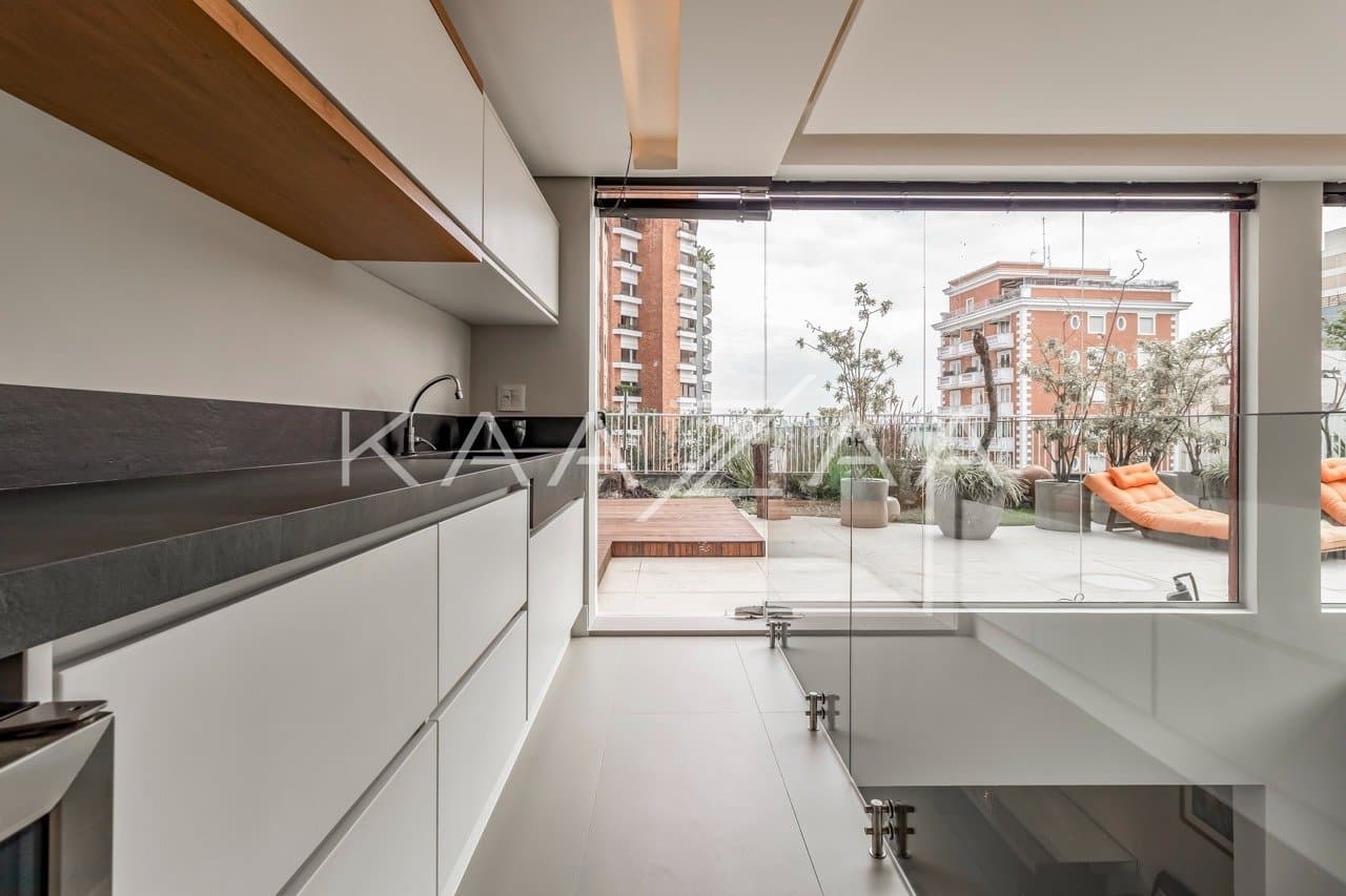 Cobertura duplex estilo Penthouse: design em cada canto, para viver bem nos Jardins. - Foto 16