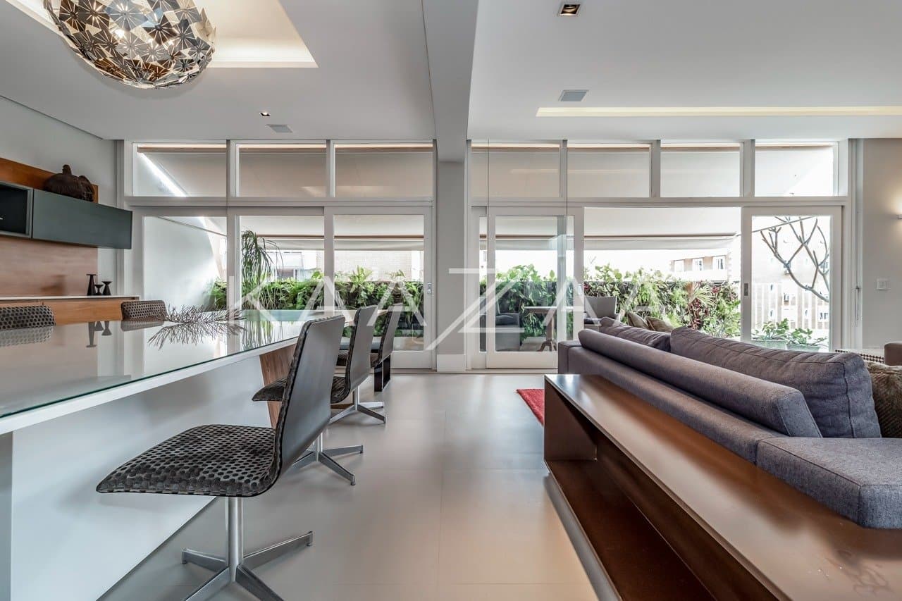 Cobertura duplex estilo Penthouse: design em cada canto, para viver bem nos Jardins. - Foto 4