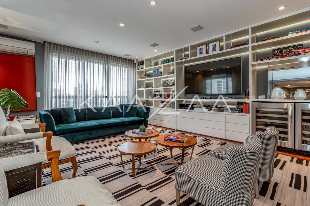 Na tranquilidade de Vila Nova Conceição: apartamento mobiliado com charme, para trazer muito conforto a sua rotina. - Foto 1