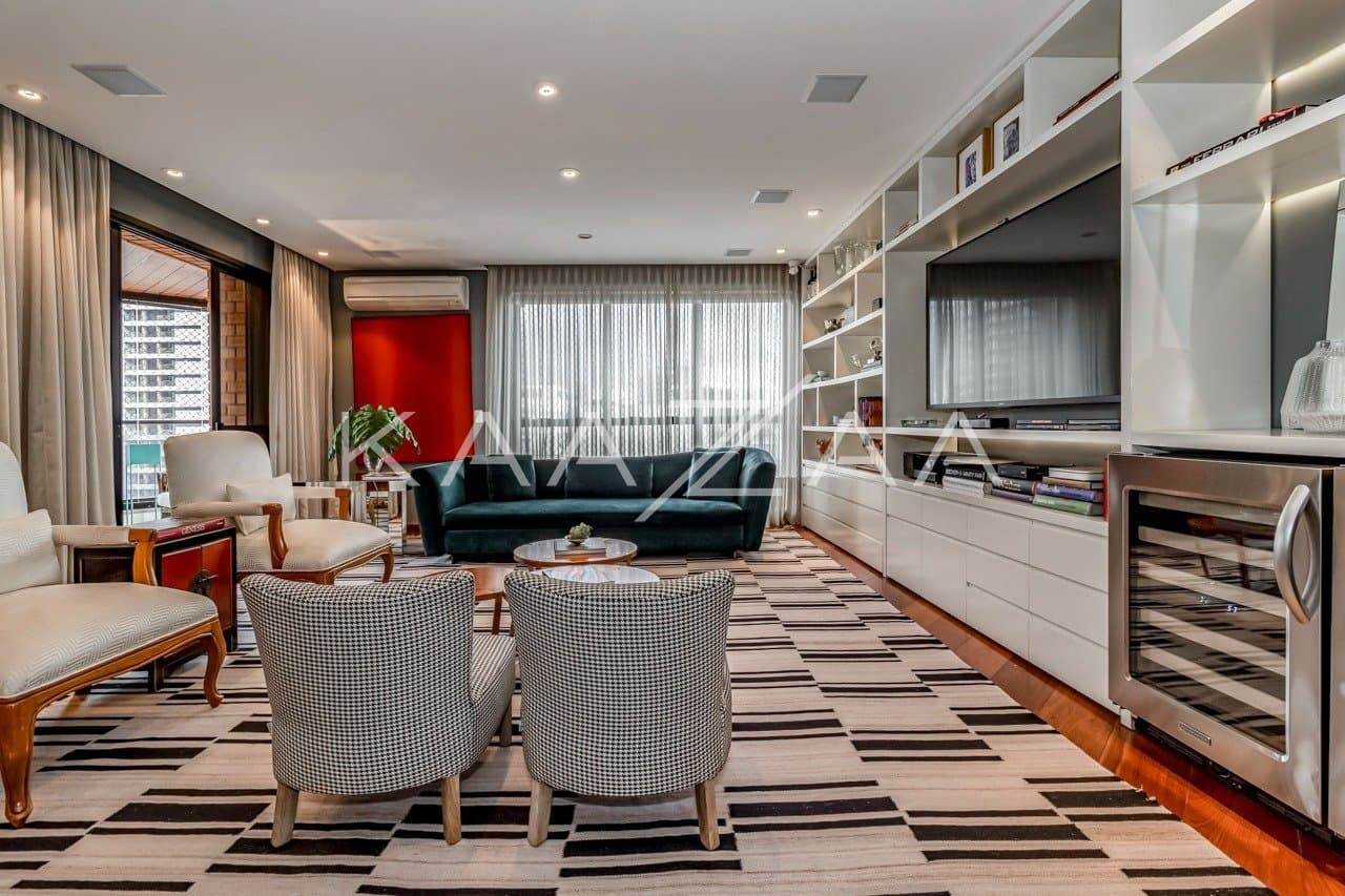 Na tranquilidade de Vila Nova Conceição: apartamento mobiliado com charme, para trazer muito conforto a sua rotina. - Foto 2