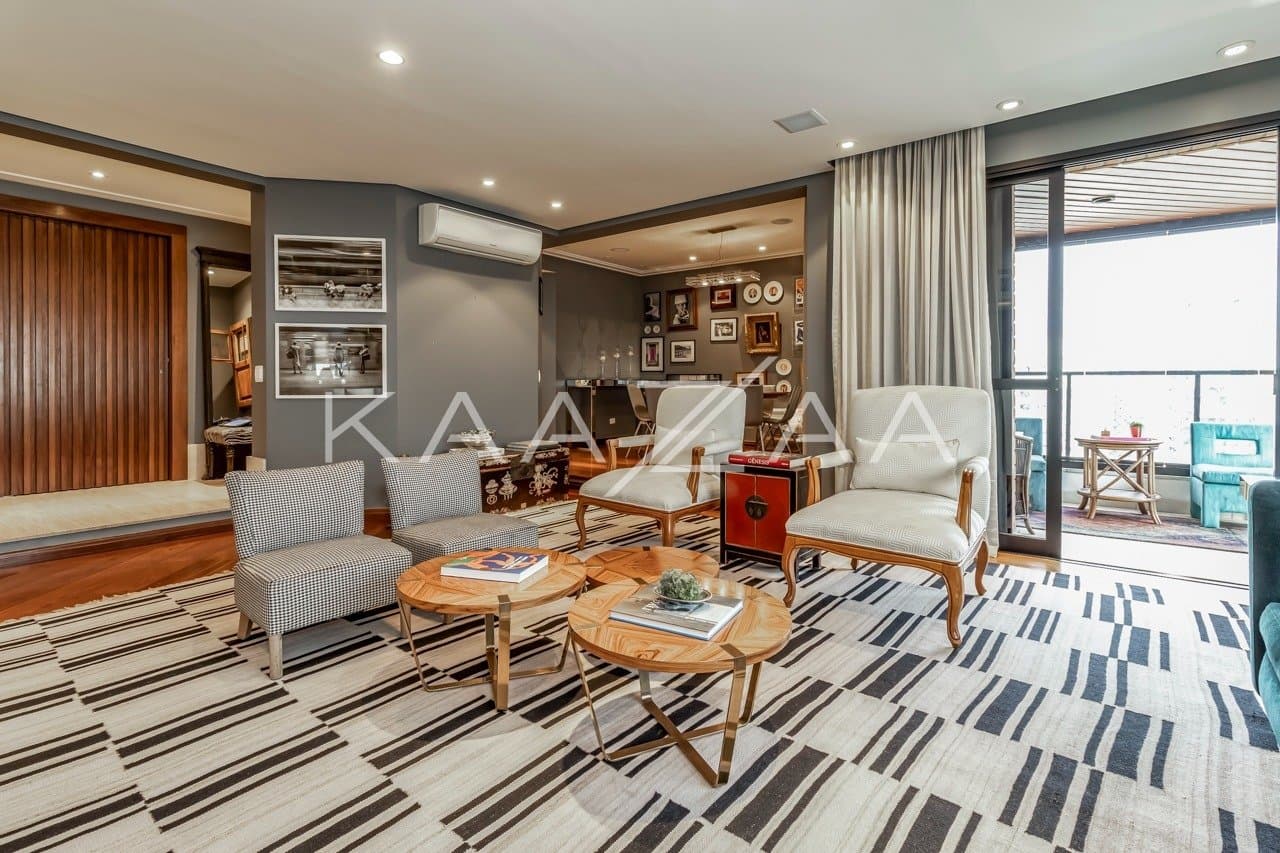 Na tranquilidade de Vila Nova Conceição: apartamento mobiliado com charme, para trazer muito conforto a sua rotina. - Foto 4