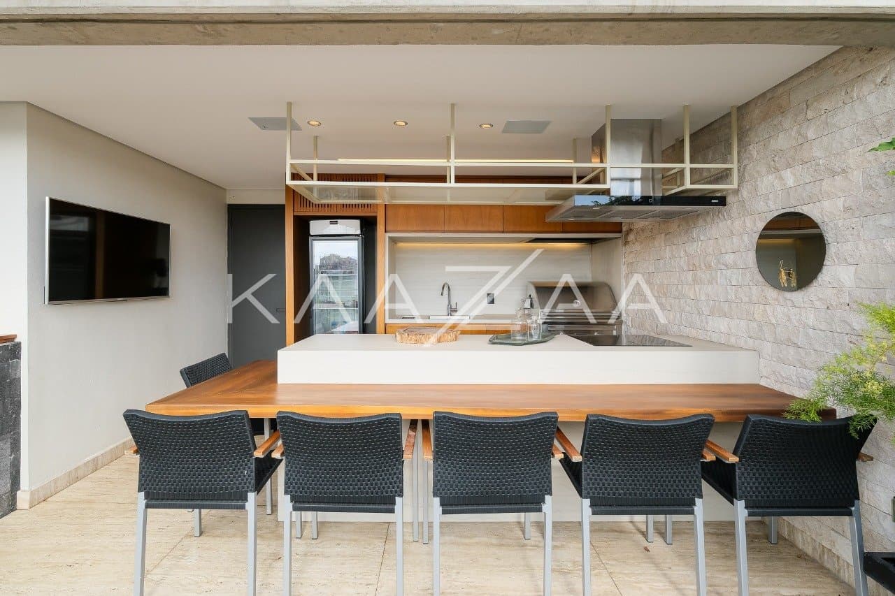 Fantástica cobertura na Vila Nova Conceição, com vista aberta e terraço delicioso. - Foto 5