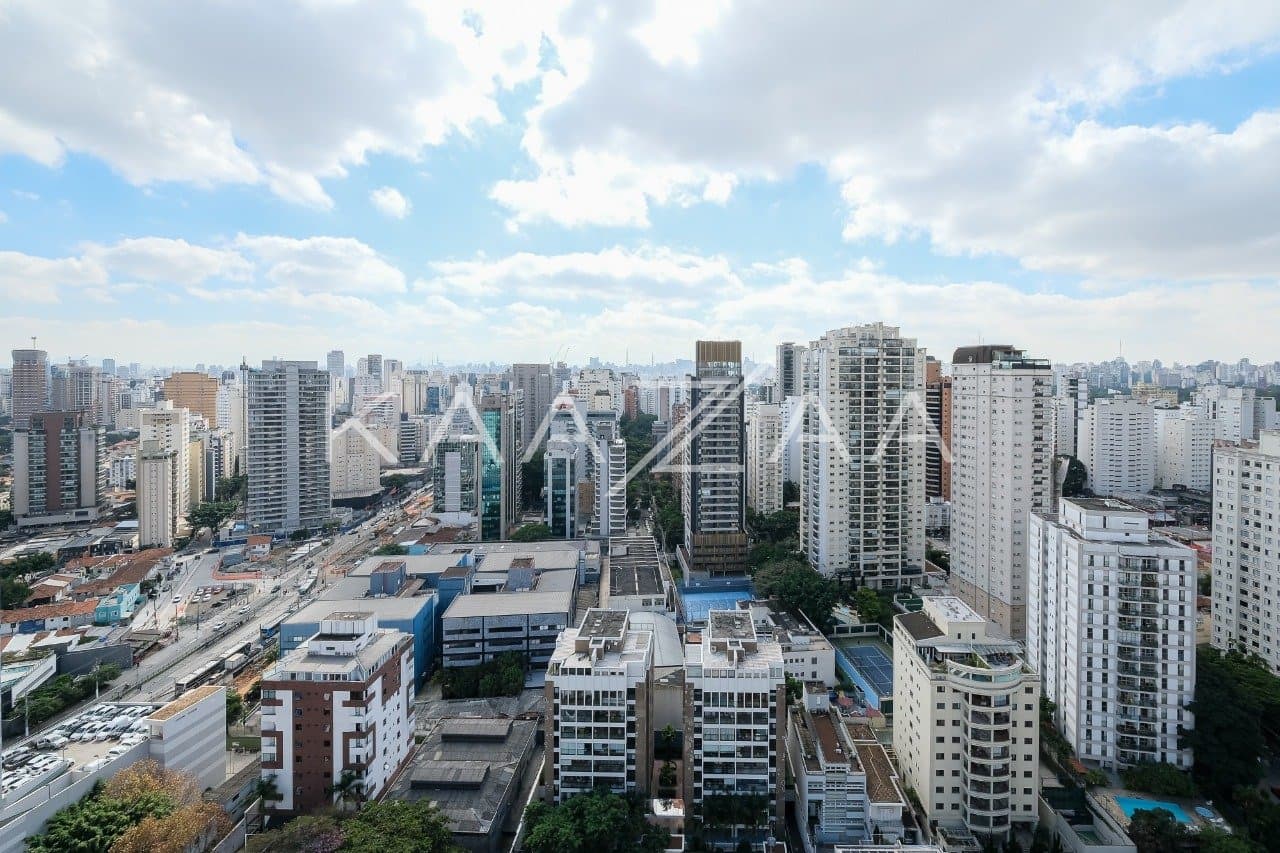 Fantástica cobertura na Vila Nova Conceição, com vista aberta e terraço delicioso. - Foto 8