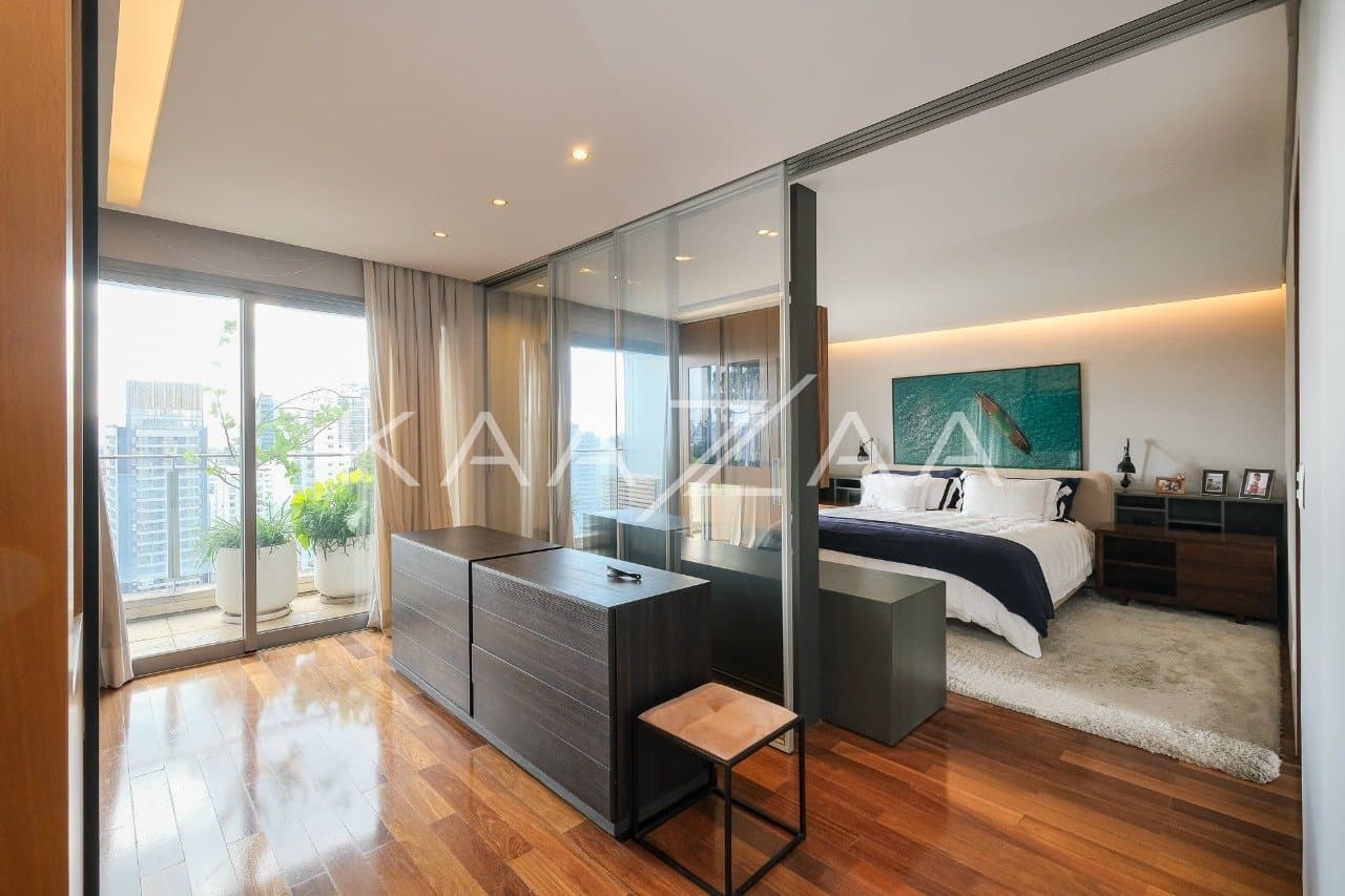 Fantástica cobertura na Vila Nova Conceição, com vista aberta e terraço delicioso. - Foto 16