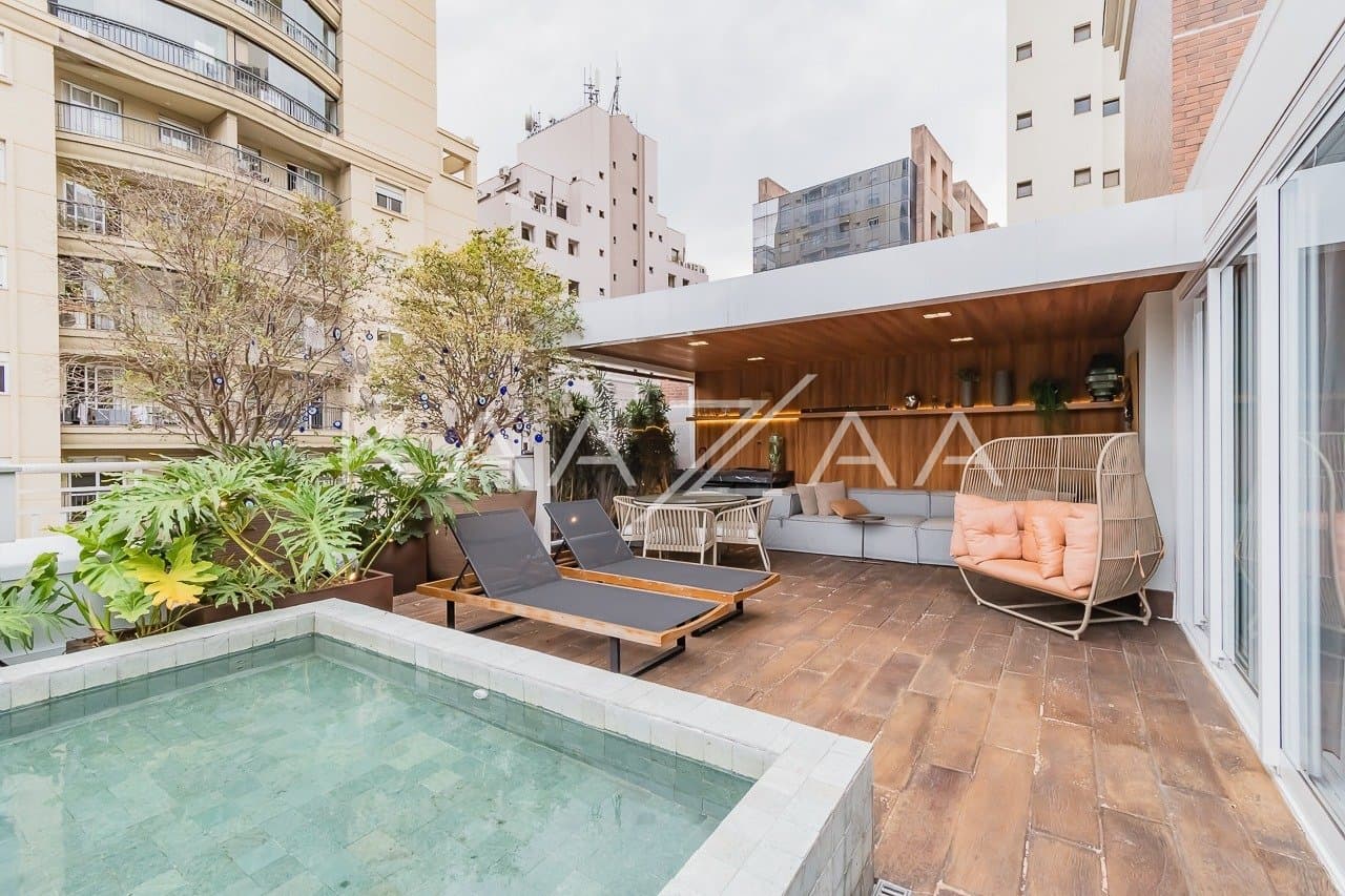 Ares descolados em apartamento duplex contemporâneo na Vila Nova Conceição. - Foto 3