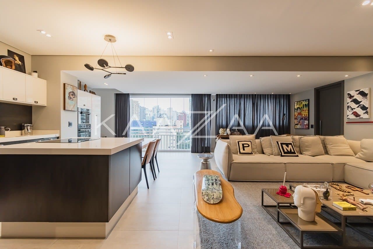 Ares descolados em apartamento duplex contemporâneo na Vila Nova Conceição. - Foto 7