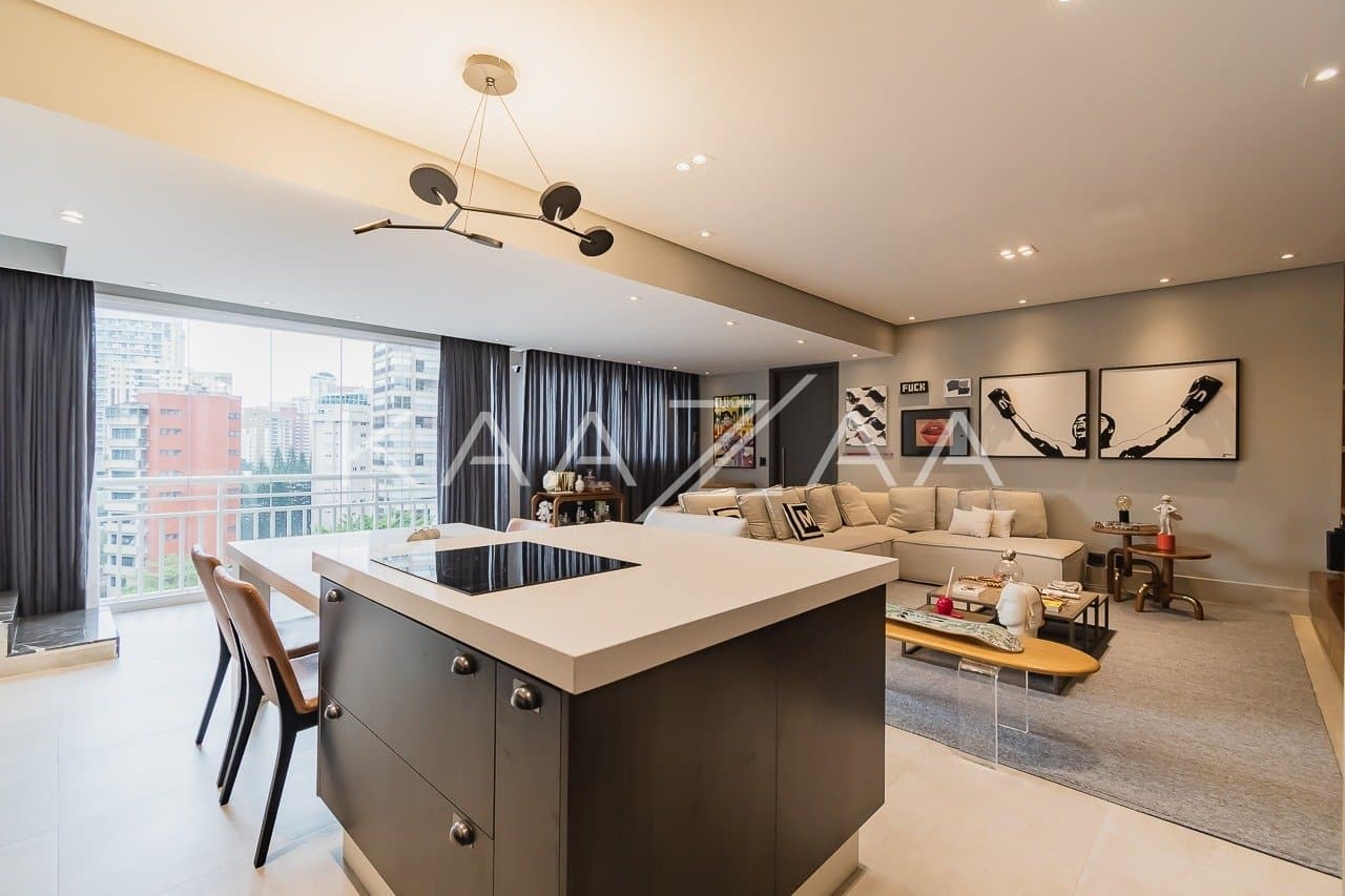 Ares descolados em apartamento duplex contemporâneo na Vila Nova Conceição. - Foto 12