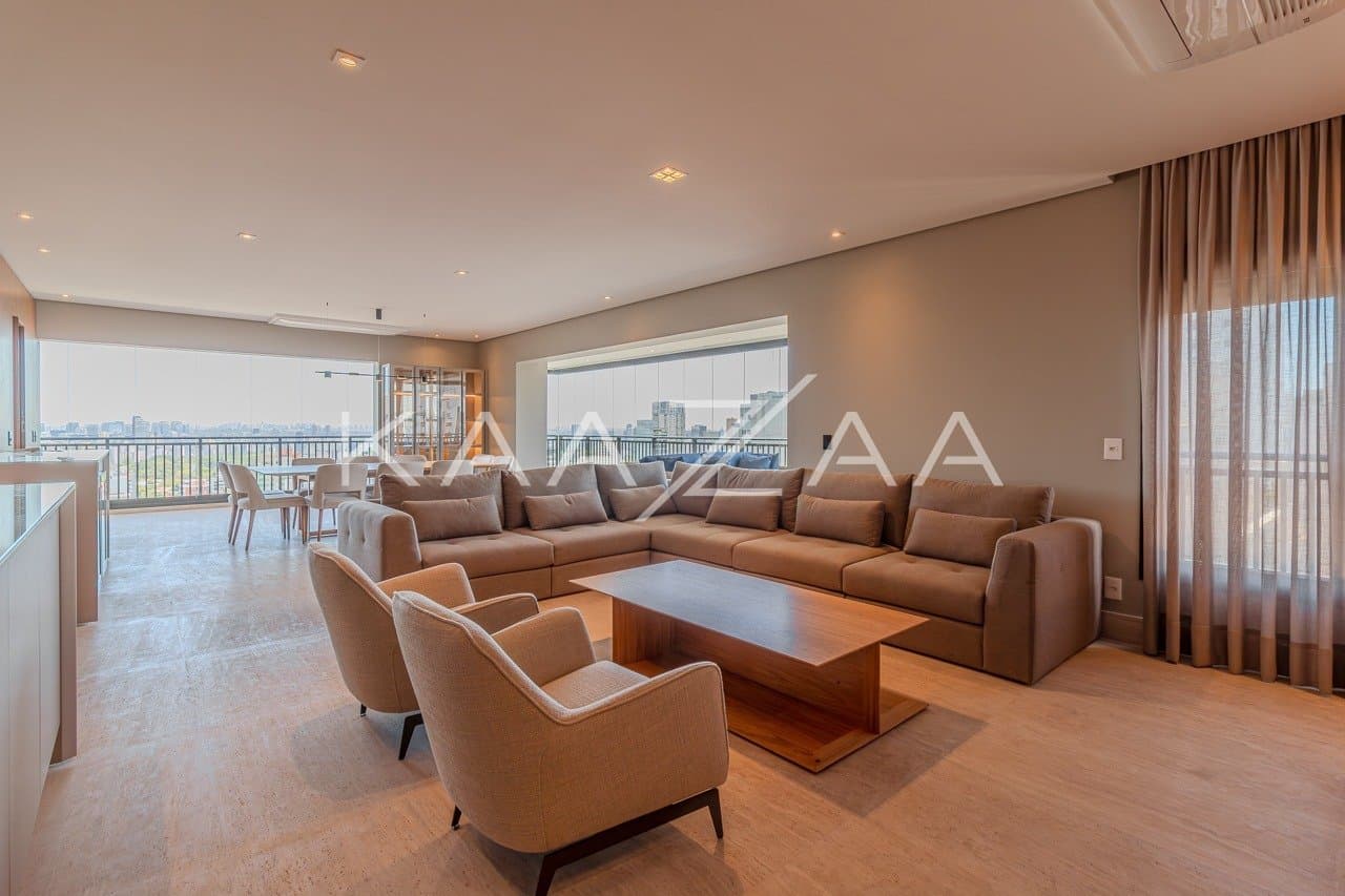 Apartamento novo e recém-entregue, com vista aberta para o skyline no Jardins. - Foto 1