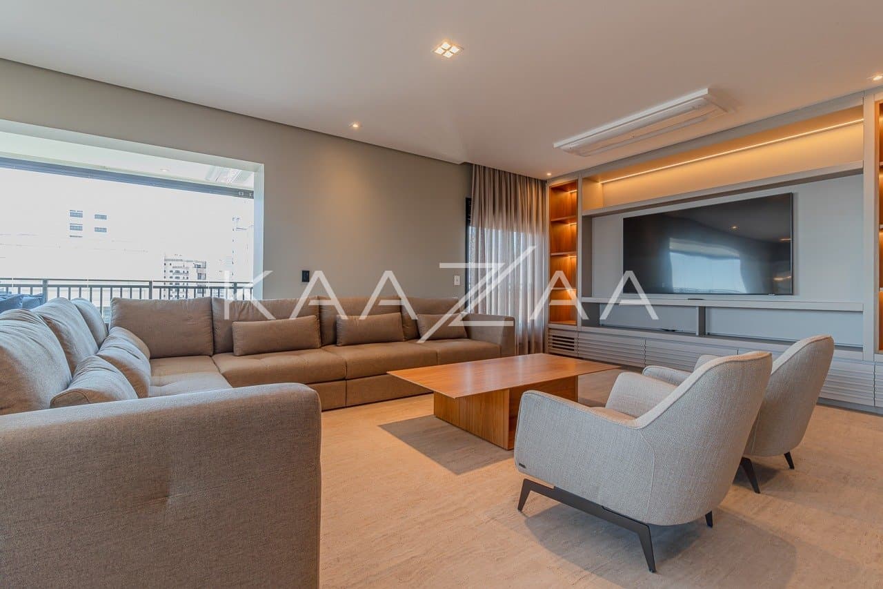 Apartamento novo e recém-entregue, com vista aberta para o skyline no Jardins. - Foto 3