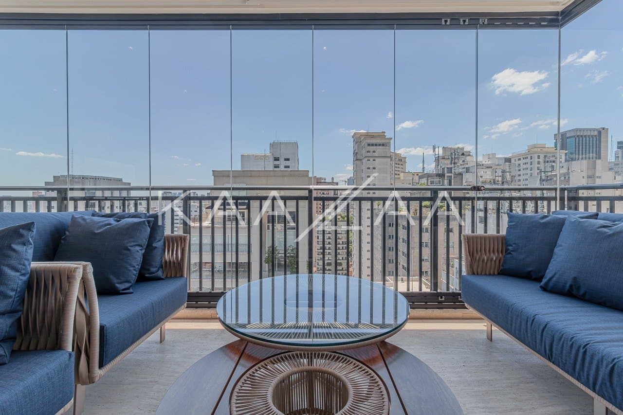 Apartamento novo e recém-entregue, com vista aberta para o skyline no Jardins. - Foto 6