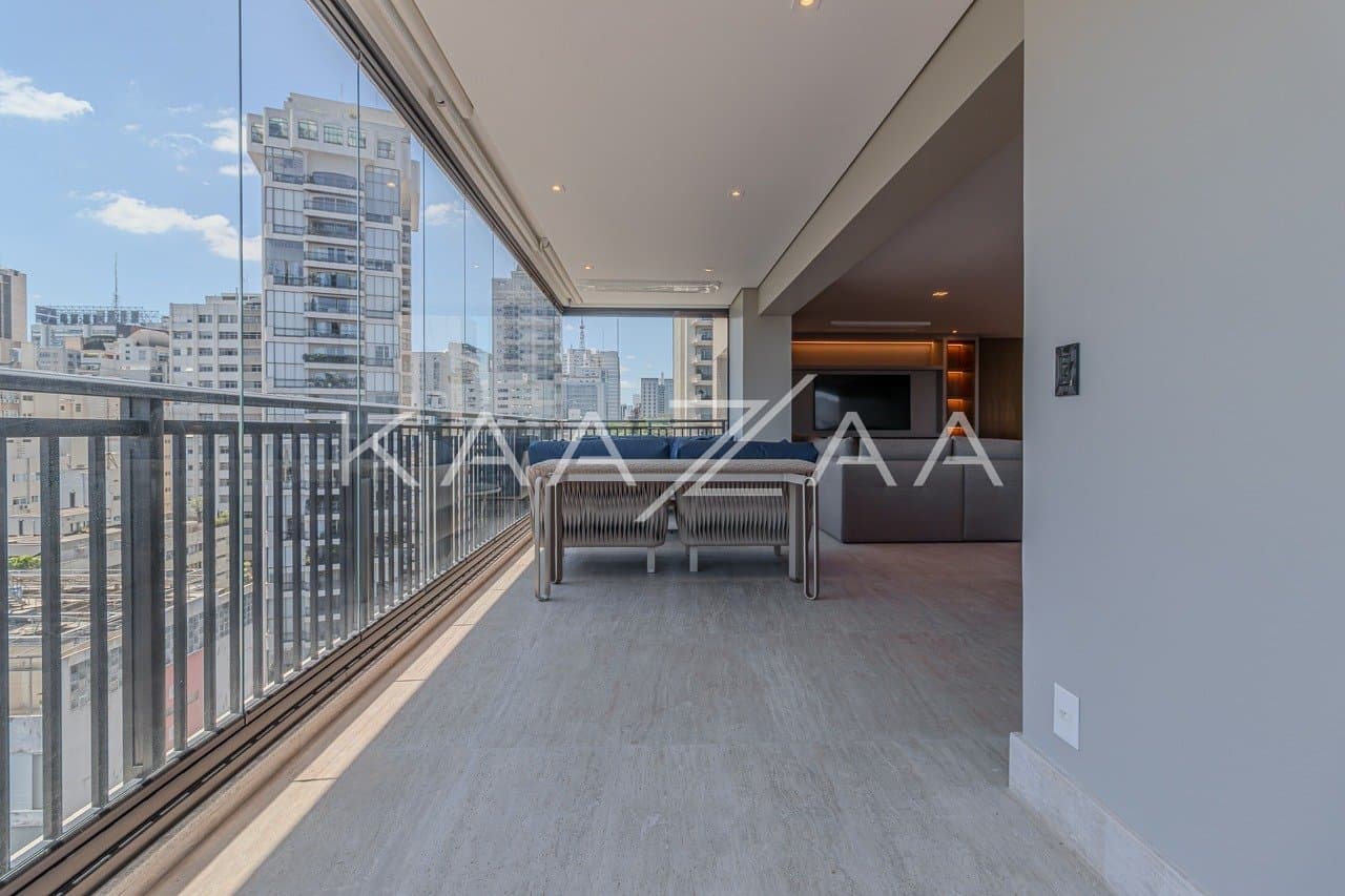 Apartamento novo e recém-entregue, com vista aberta para o skyline no Jardins. - Foto 7