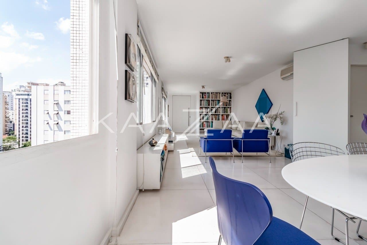 Apartamento reformado, ótima planta e muita luz natural. No miolo do Jardins. - Foto 5