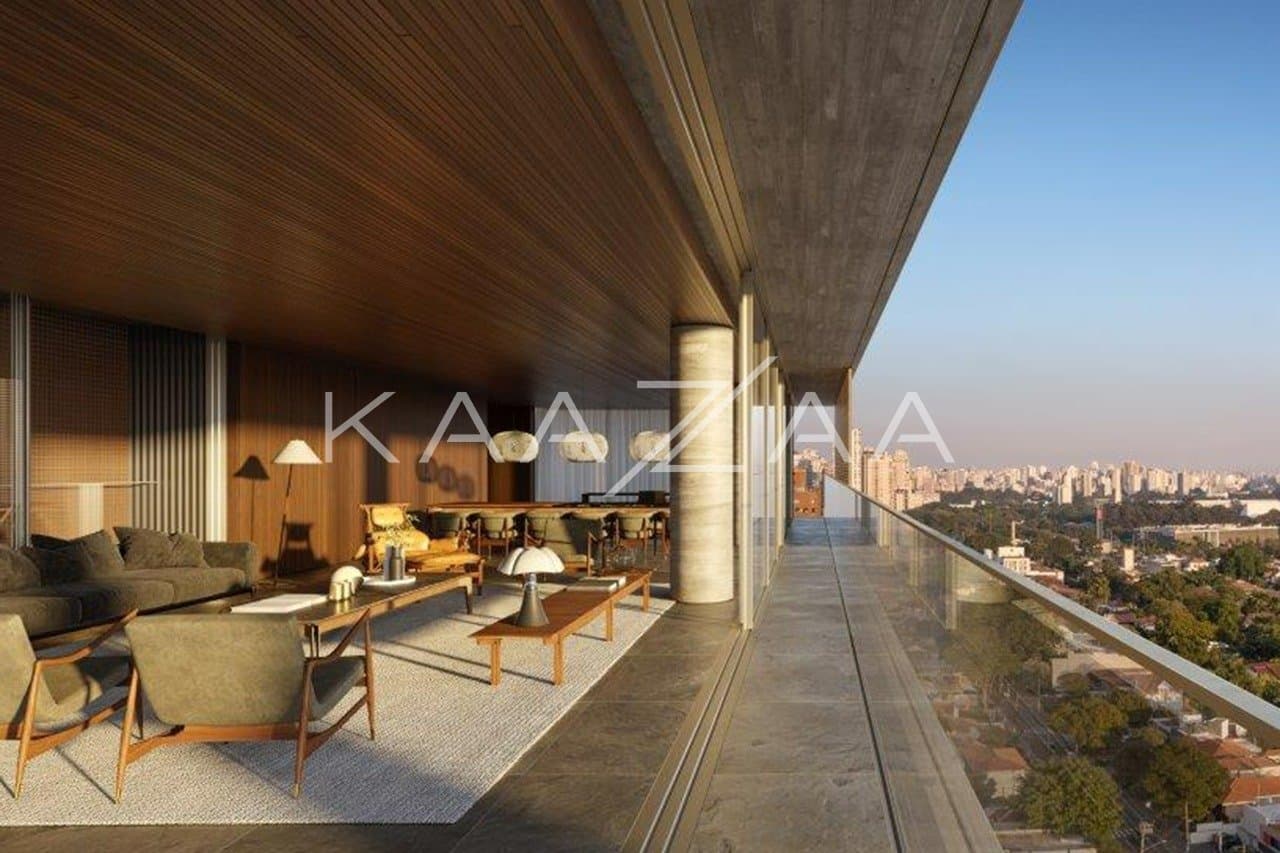 Lançamento exclusivo: apartamento no Jardim Paulista com vistas panorâmicas. - Foto 1