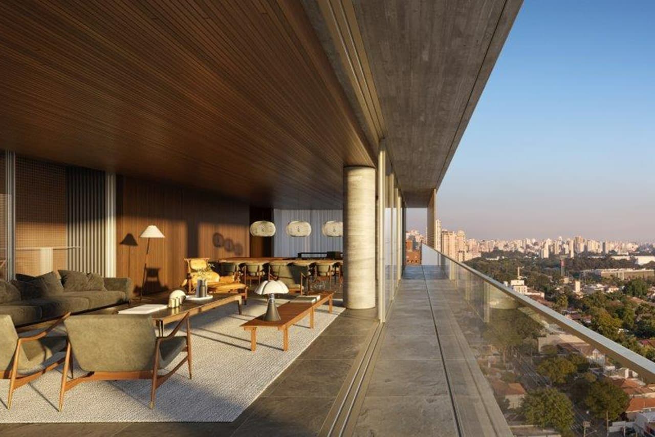 Lançamento exclusivo: apartamento no Jardim Paulista com vistas panorâmicas.
