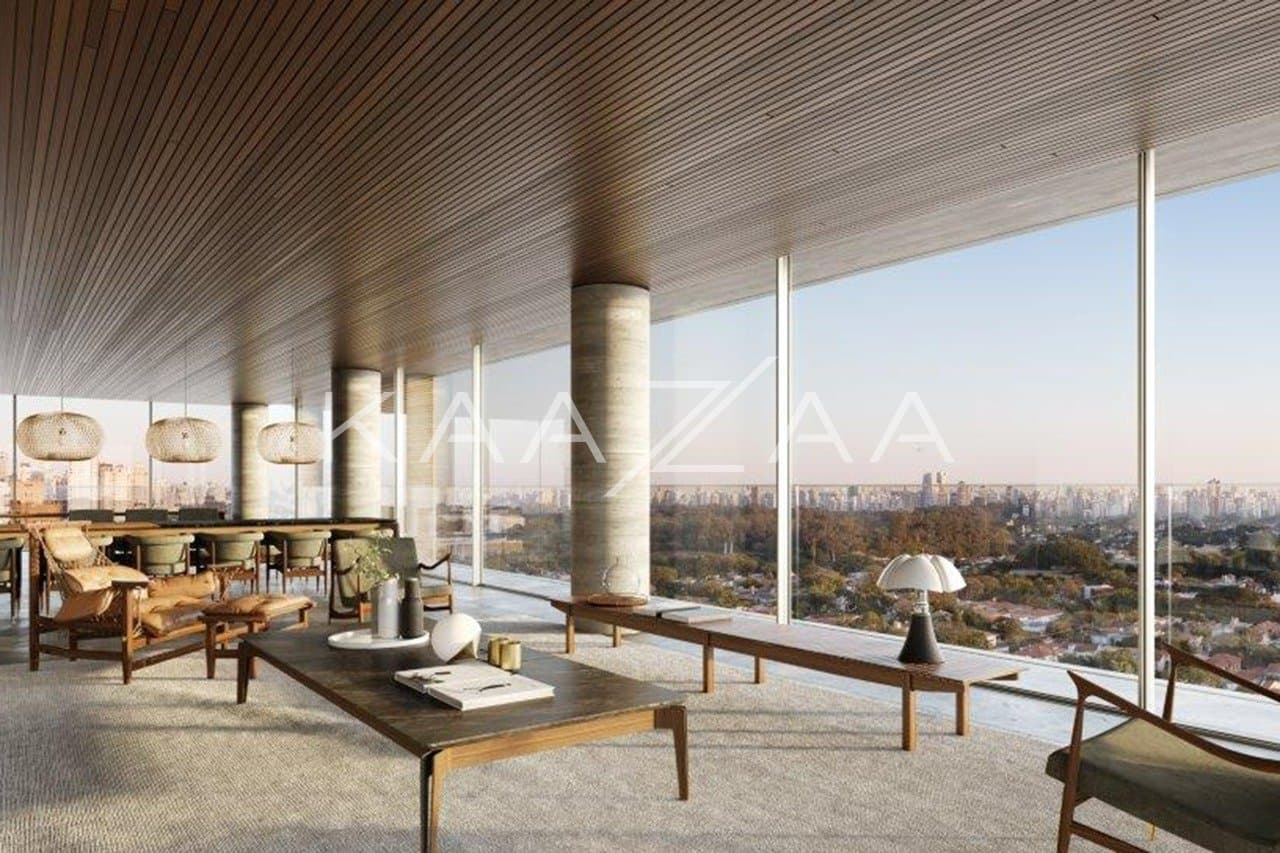 Lançamento exclusivo: apartamento no Jardim Paulista com vistas panorâmicas. - Foto 2