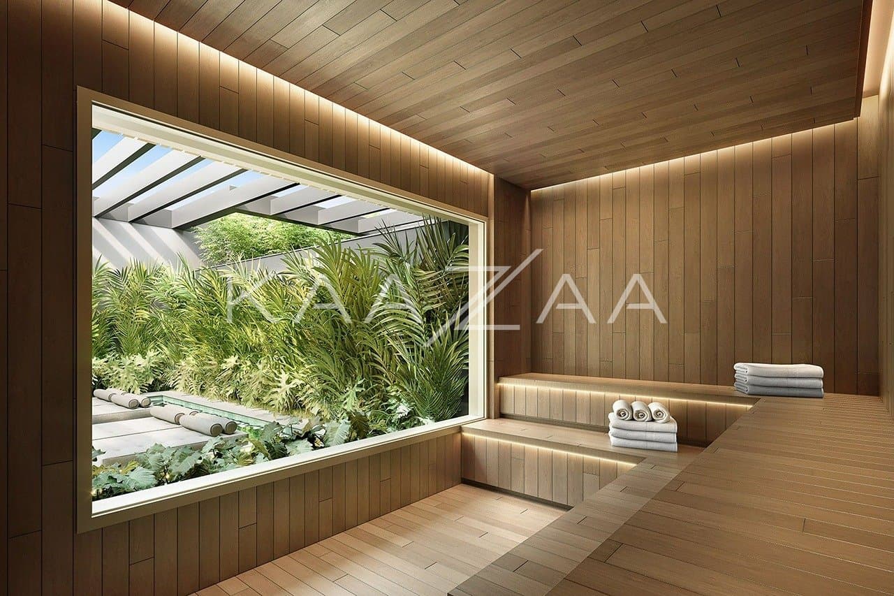 No Itaim Bibi, projeto belíssimo, rico em marcenaria e muito verde. Rodeado de lazer, com design elegante e arquitetura de autor. - Foto 15