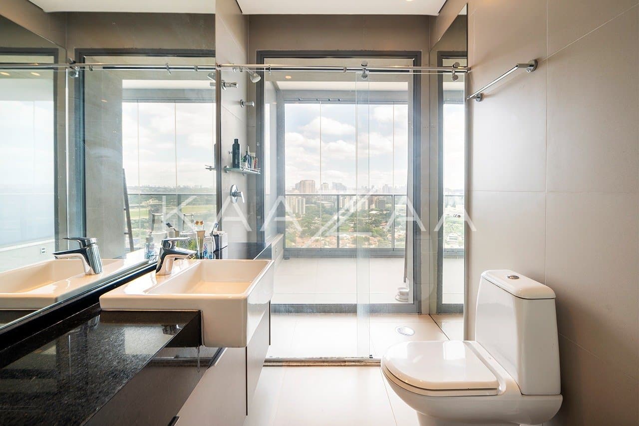 Cobertura duplex mobiliada em Pinheiros, com muito bom gosto e alta qualidade nos acabamentos. - Foto 14
