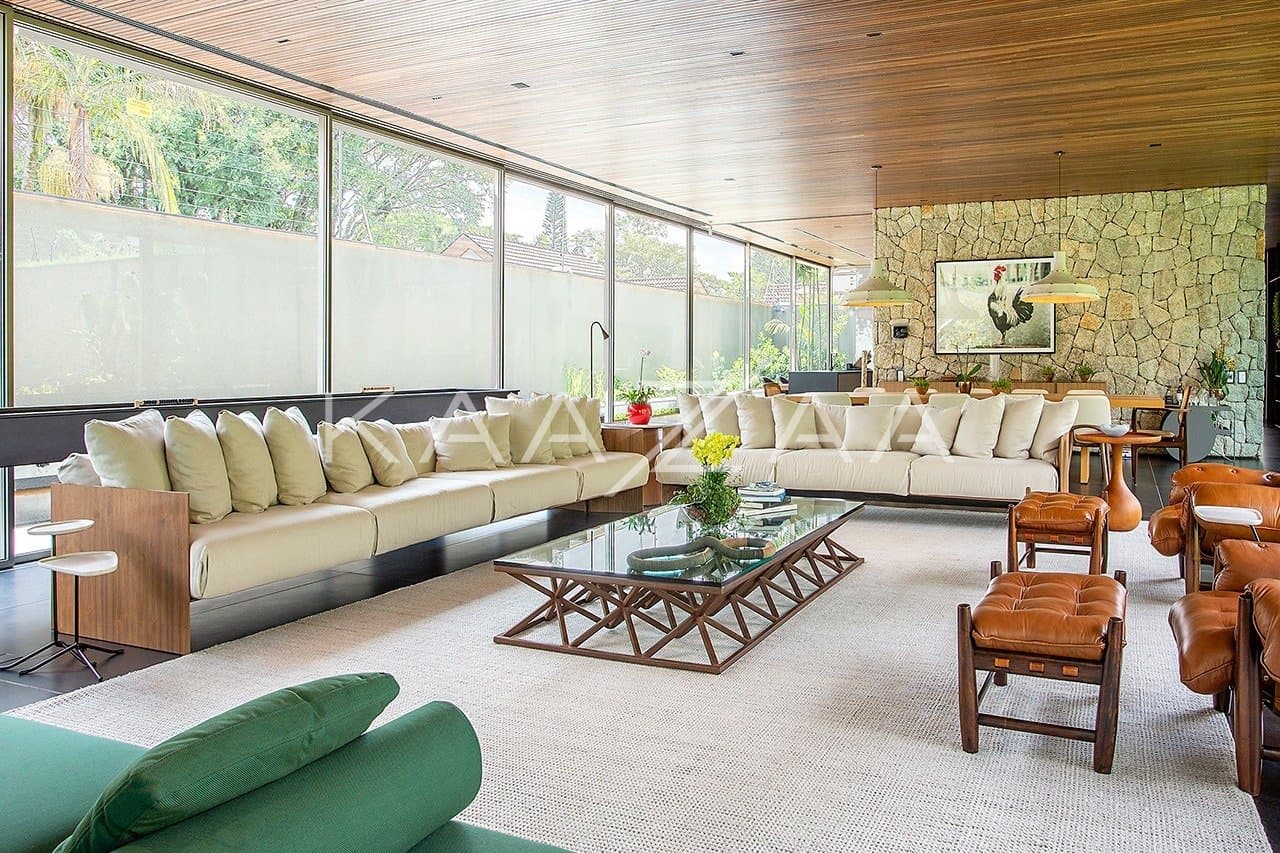 Contemporânea e toda mobiliada: casa com ambientes livres e jardim magnífico em rua fechada em Alto de Pinheiros. - Foto 11