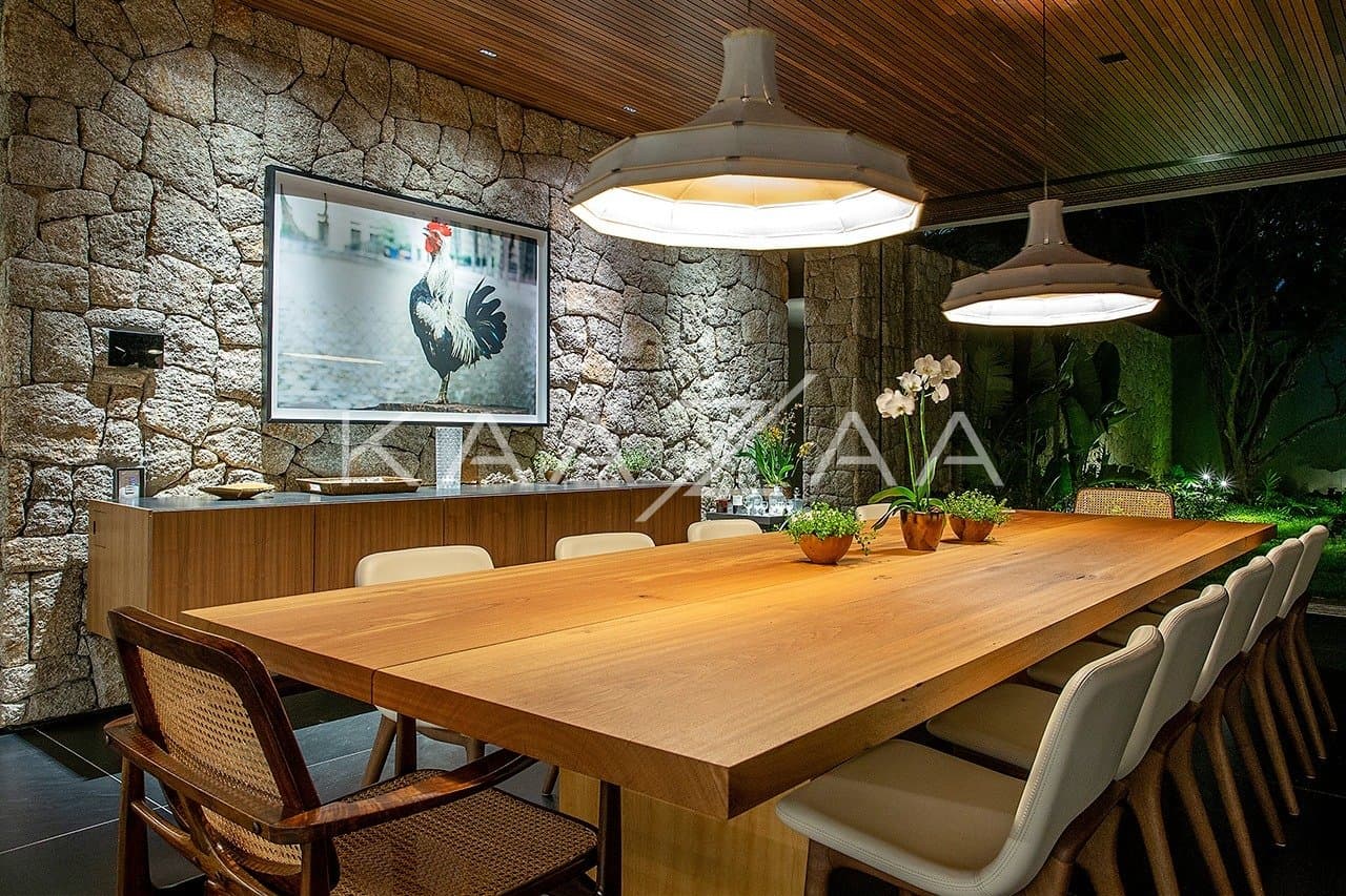 Contemporânea e toda mobiliada: casa com ambientes livres e jardim magnífico em rua fechada em Alto de Pinheiros. - Foto 14