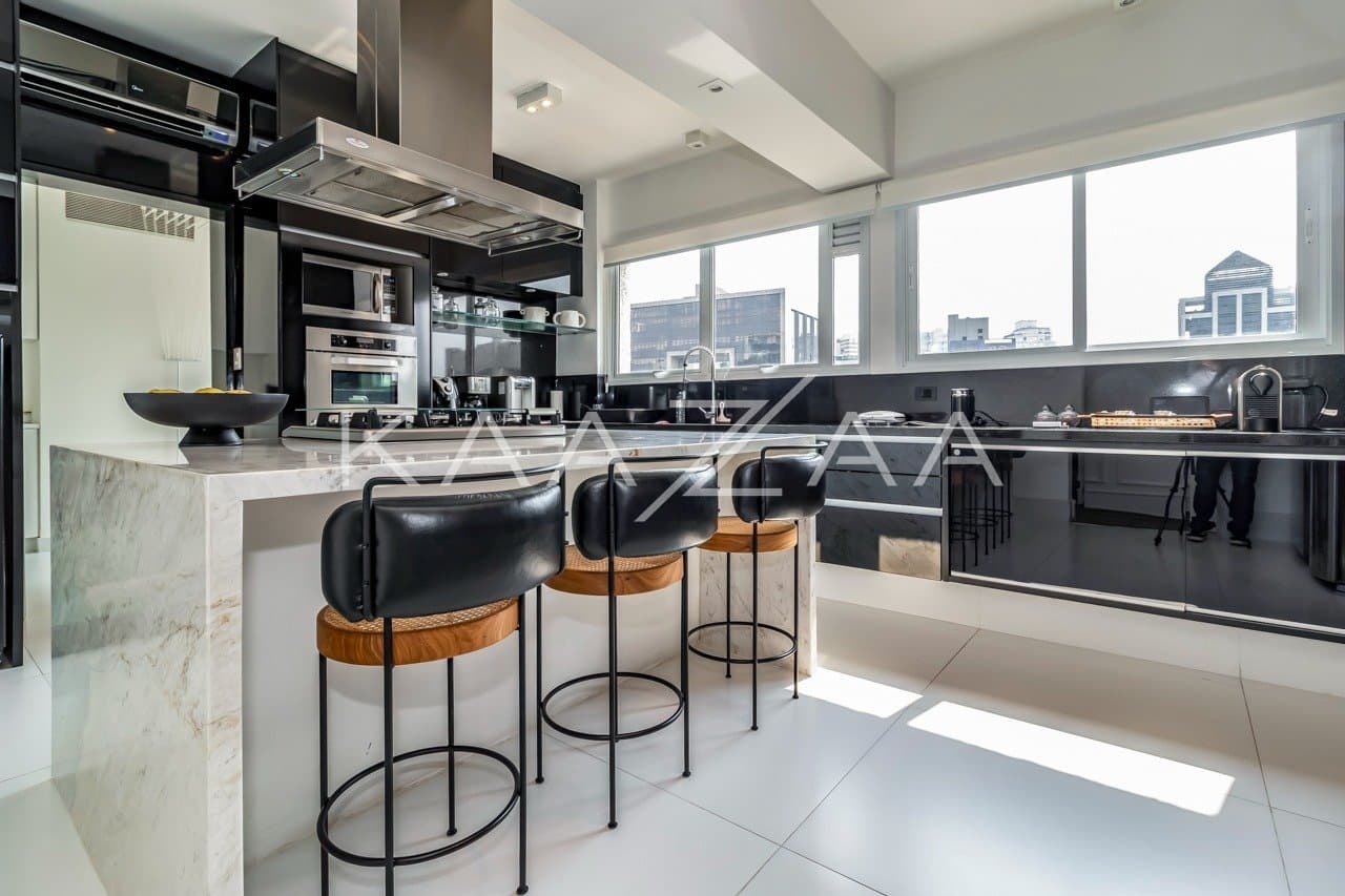 Elegância em estilo clássico: apartamento super iluminado no Itaim Bibi. - Foto 12