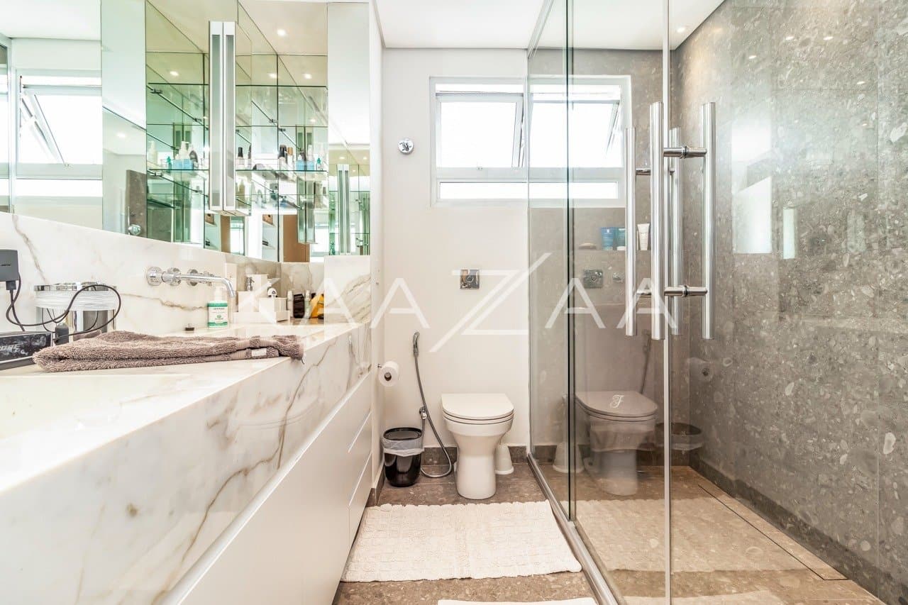 Elegância em estilo clássico: apartamento super iluminado no Itaim Bibi. - Foto 15