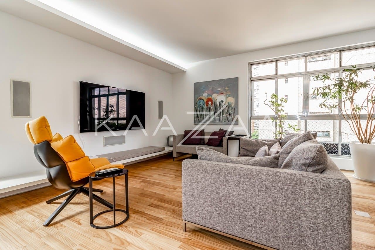 Ao lado do clube, qualidade de vida e ótimos espaços neste apartamento no Jardim Paulistano. - Foto 2