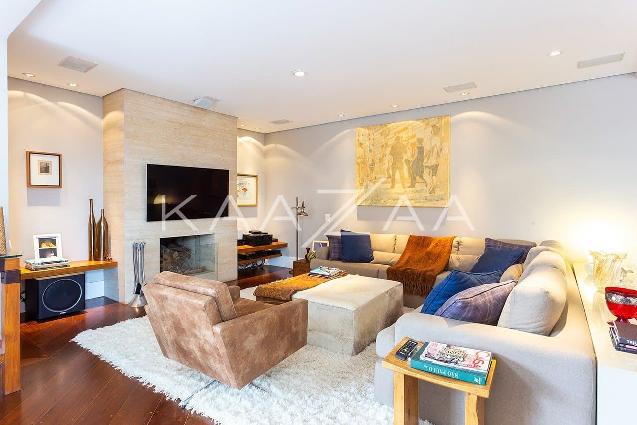 Belíssimo apartamento com pé-direito duplo em região super tranquila de Moema. - Foto 5