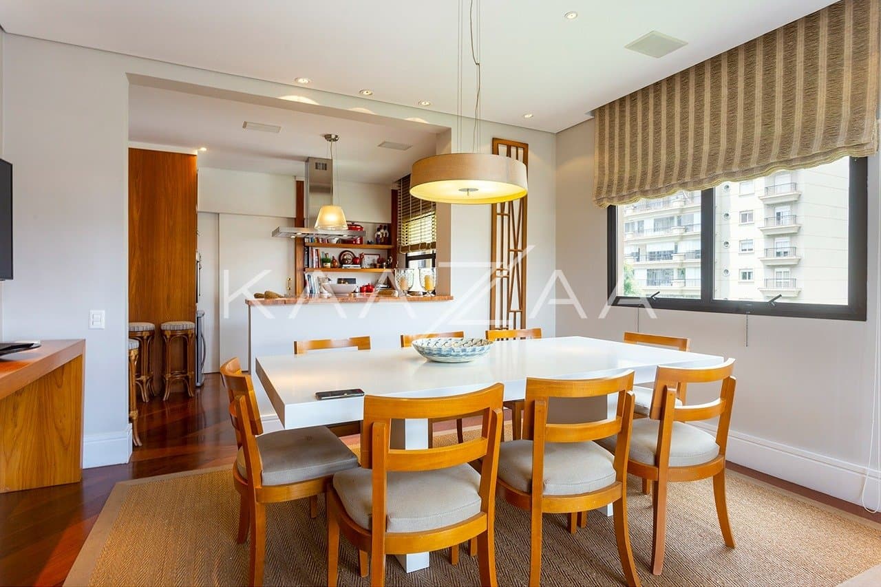 Belíssimo apartamento com pé-direito duplo em região super tranquila de Moema. - Foto 9