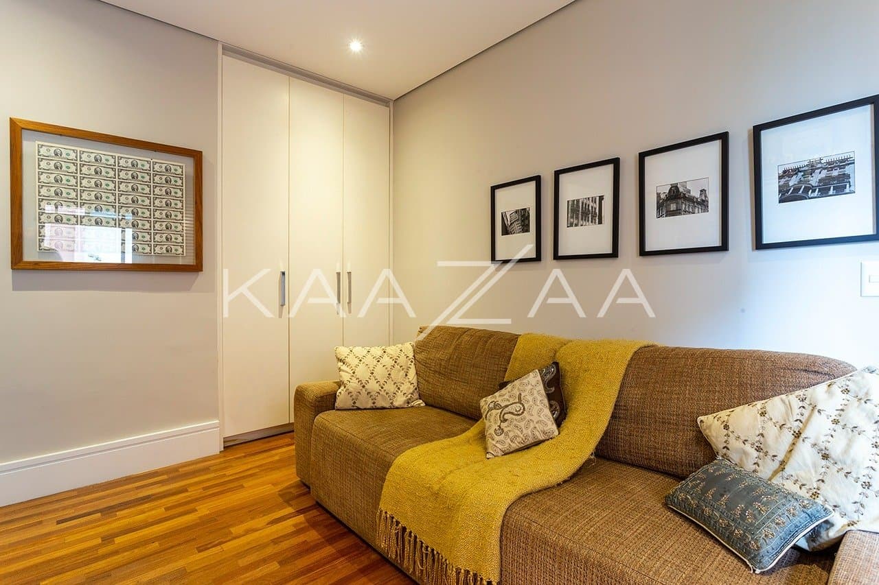 Belíssimo apartamento com pé-direito duplo em região super tranquila de Moema. - Foto 27