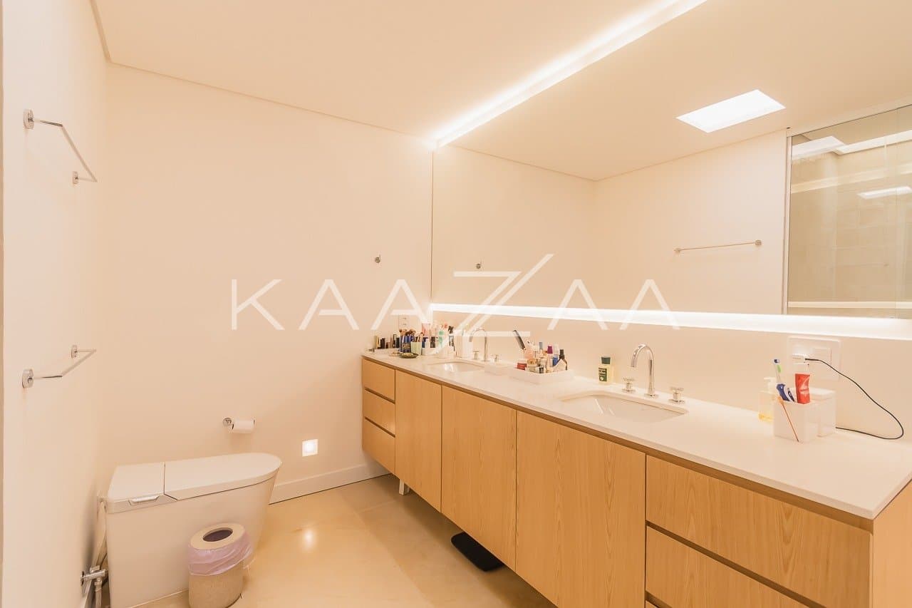 Tranquilidade e segurança, além de estilo e qualidade. Casa em condomínio no Jardim Guedala. - Foto 15