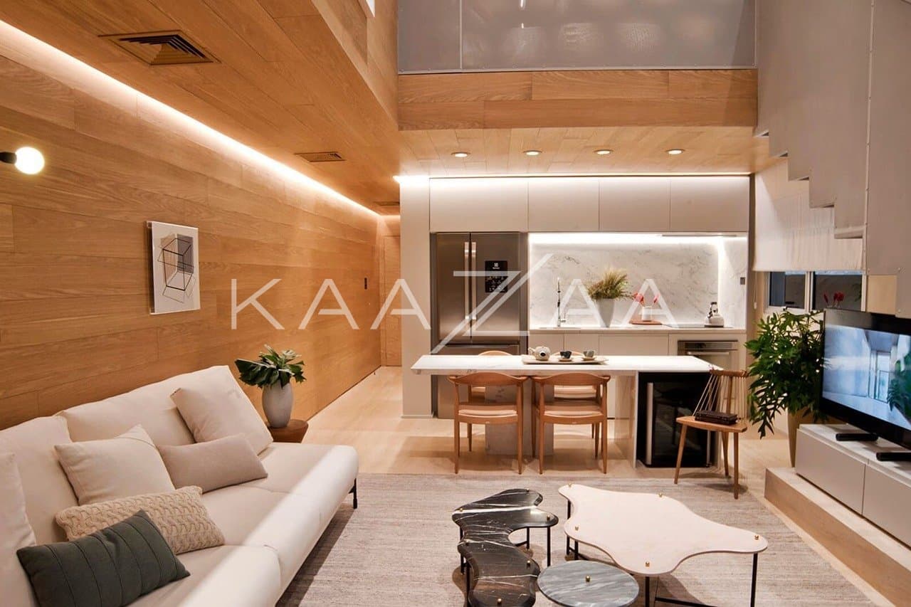 Cobertura duplex nova, com pé-direito duplo e clima descolado em ótima localização no Jardins. - Foto 1