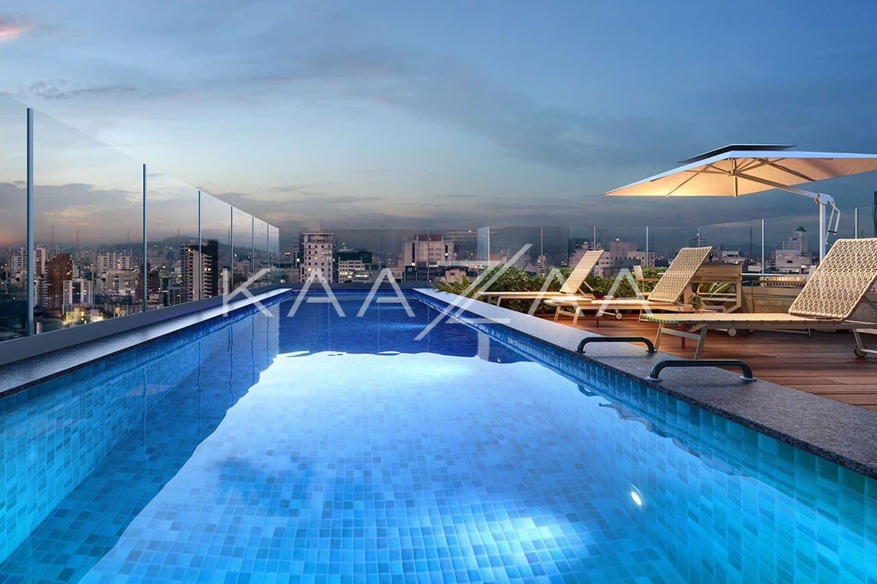 Cobertura duplex nova, com pé-direito duplo e clima descolado em ótima localização no Jardins. - Foto 5