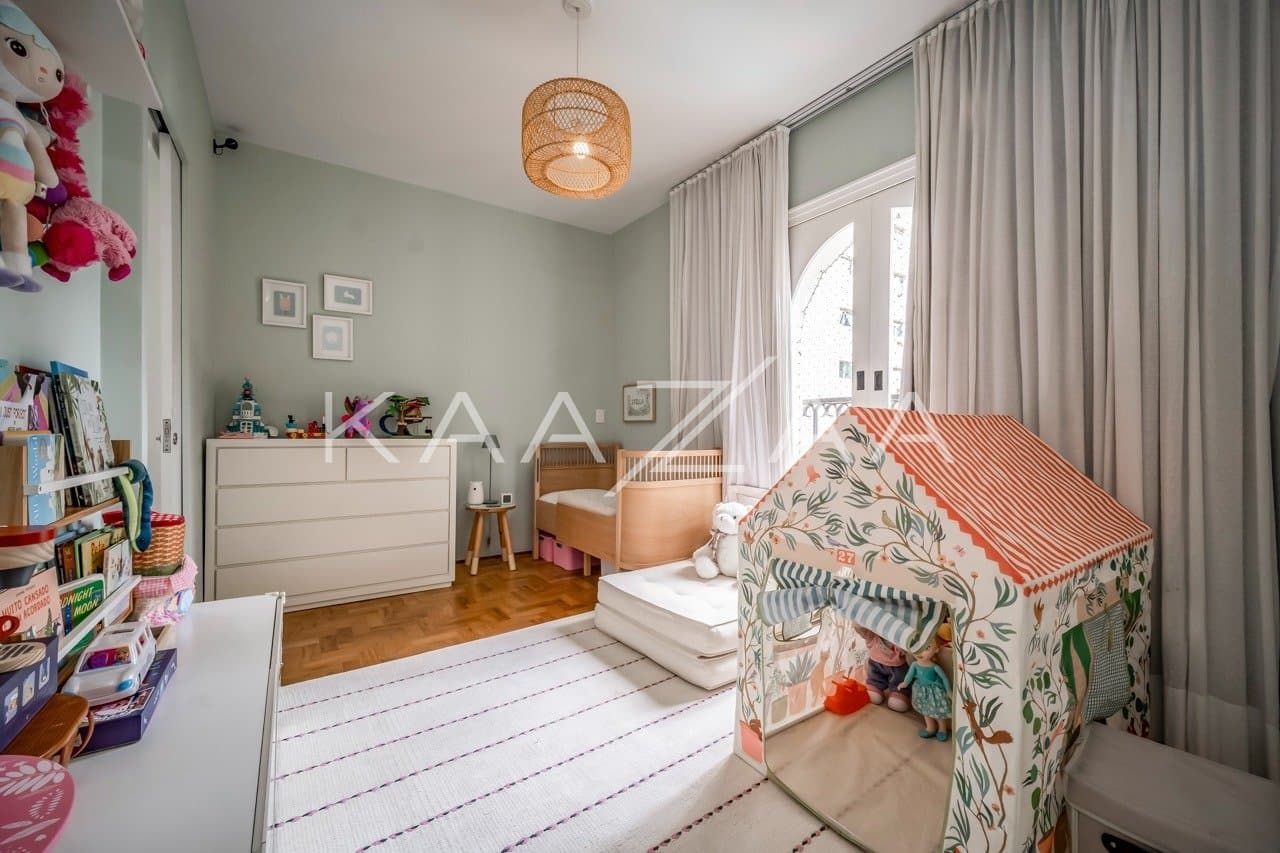 No Itaim Bibi, um apartamento lindíssimo com reforma de Marina Linhares e vista para o Parque do Povo - Foto 11