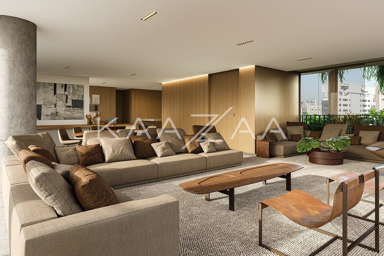 Apartamento com arquitetura de renome internacional neste projeto sustentável e inovador. Lançamento no Itaim Bibi. - Foto 12