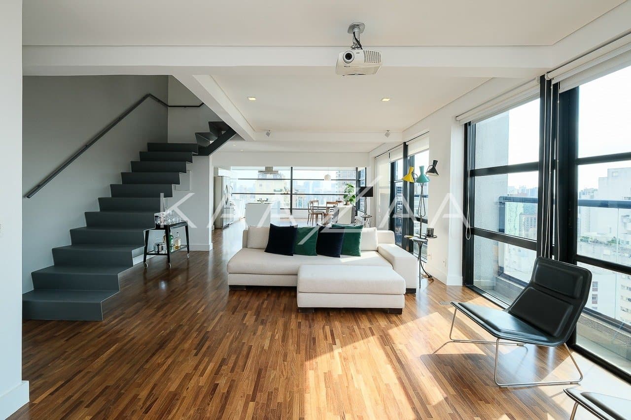 Cobertura Duplex deslumbrante com terraços ensolarados no Itaim Bibi. - Foto 9