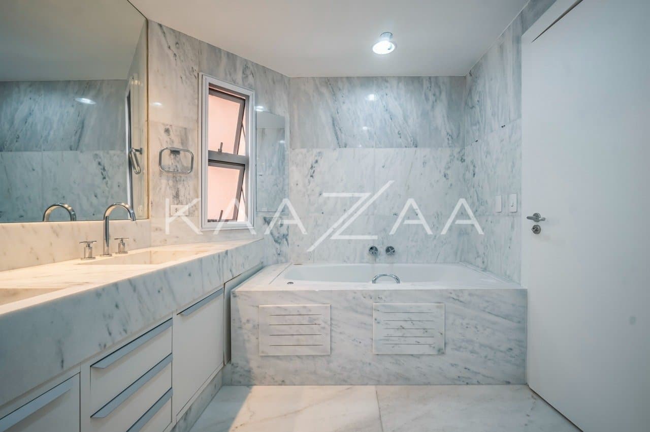 Sereno e reluzente: apartamento duplex rodeado de verdes no Jardim Paulistano. - Foto 12