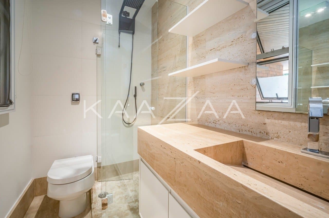 Sereno e reluzente: apartamento duplex rodeado de verdes no Jardim Paulistano. - Foto 23