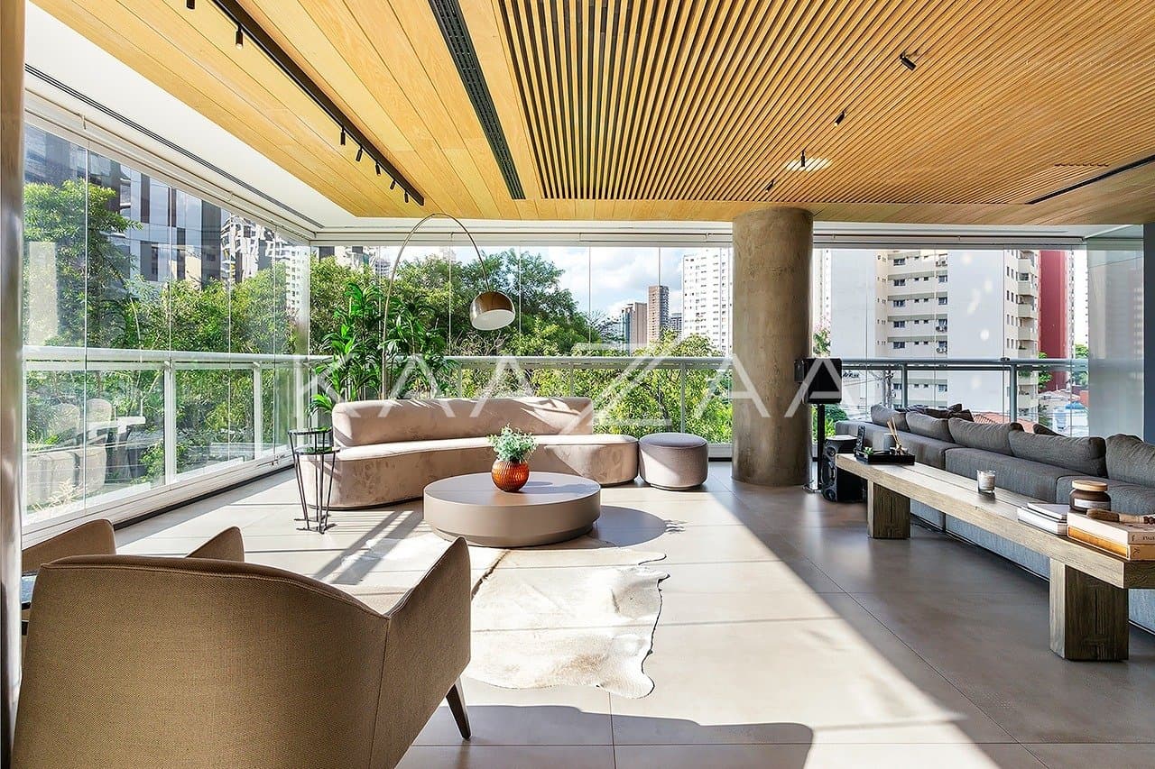 Completo e pronto para morar, este apartamento é puro design e lazer, perto do parque no Itaim Bibi. - Foto 1