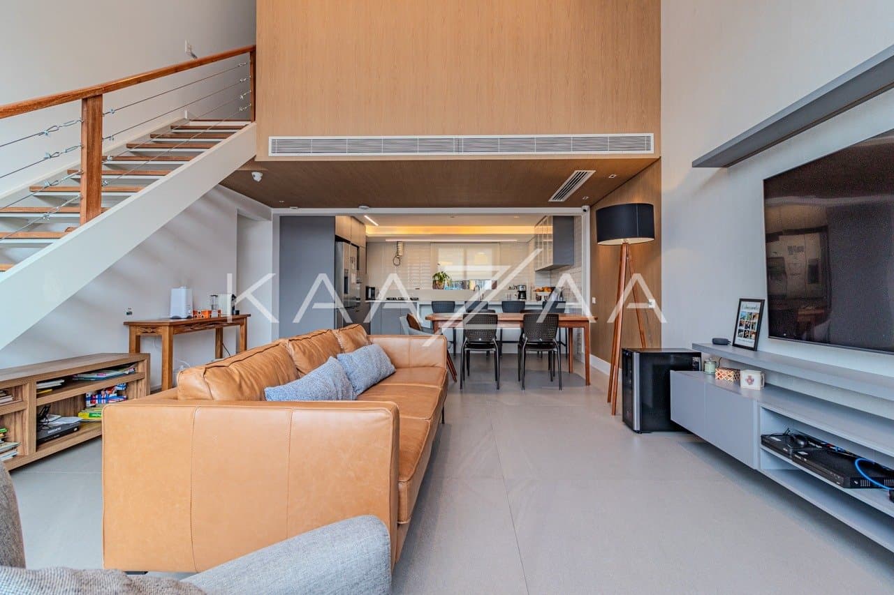 Apartamento duplex com arquitetura contemporânea do renomado Gui Mattos, na Vila Madalena. - Foto 6