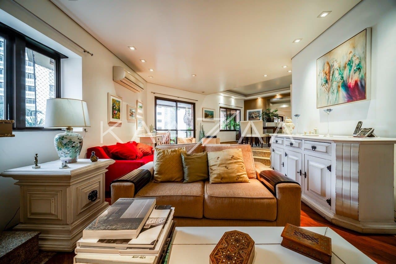 Apartamento com 3 suítes e lareira no Itaim Bibi. - Foto 4