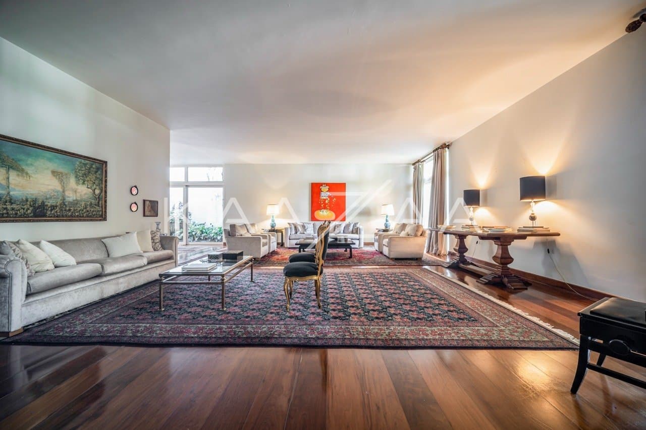 Excelente casa modernista, com lindo jardim em um amplo terreno no Jardim Europa. - Foto 5