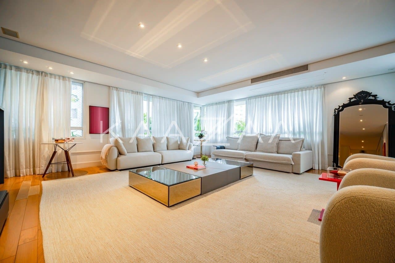 Conforto e amplitude no Itaim Bibi. Apartamento lindíssimo com vista para a copa das árvores. - Foto 2