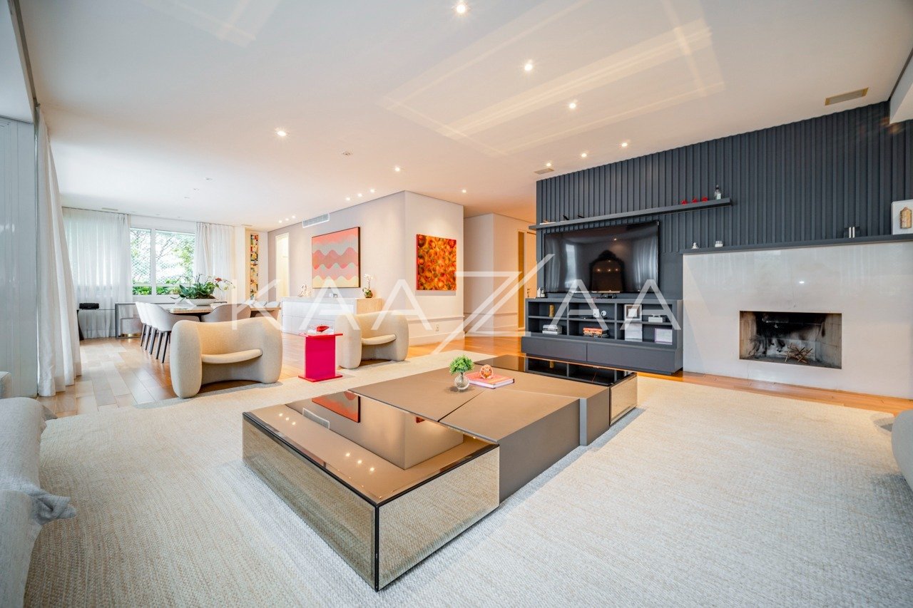 Conforto e amplitude no Itaim Bibi. Apartamento lindíssimo com vista para a copa das árvores. - Foto 3