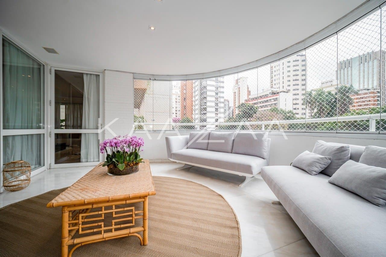Conforto e amplitude no Itaim Bibi. Apartamento lindíssimo com vista para a copa das árvores. - Foto 7