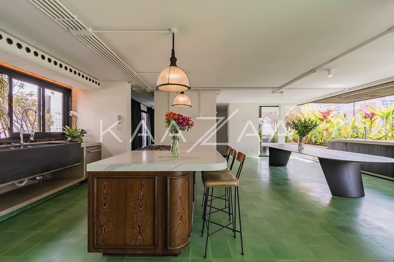 Cobertura no Jardins: reformada com toques únicos. - Foto 4