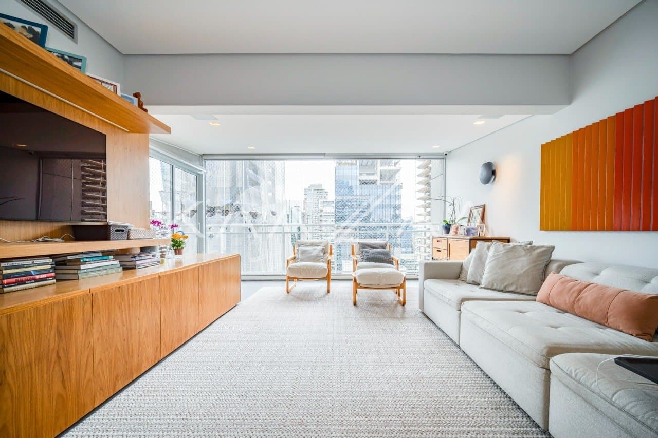 Impecabilidade neste apartamento bem equipado no Itaim Bibi. - Foto 1